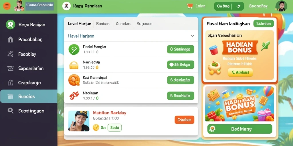 newidn - Fitur interaktif untuk chatting antar pemain.