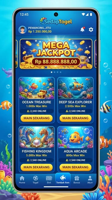 Layar utama sedaptogel — antarmuka bersih setelah instalasi
